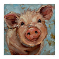 Andrea Lavery | Modern Pig Portrait Farm Animal