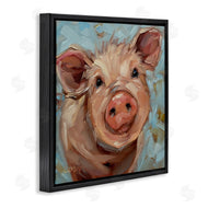 Andrea Lavery | Modern Pig Portrait Farm Animal