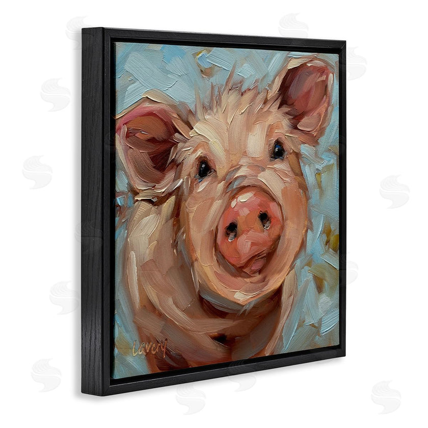 Andrea Lavery | Modern Pig Portrait Farm Animal
