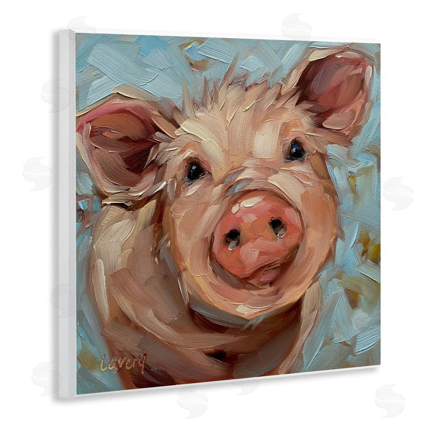 Andrea Lavery | Modern Pig Portrait Farm Animal