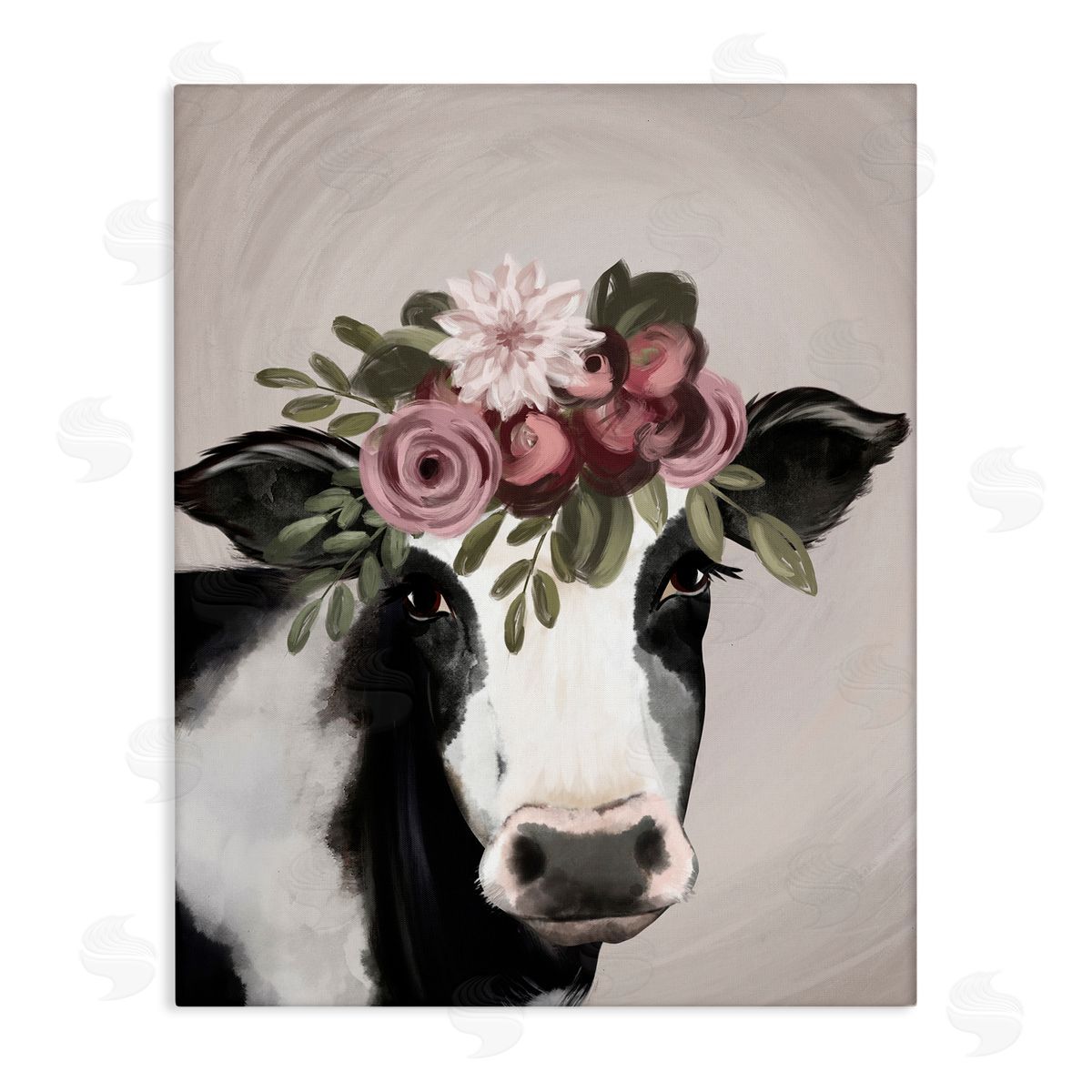 Jo Taylor Floral Farm Cow Pink Blooms