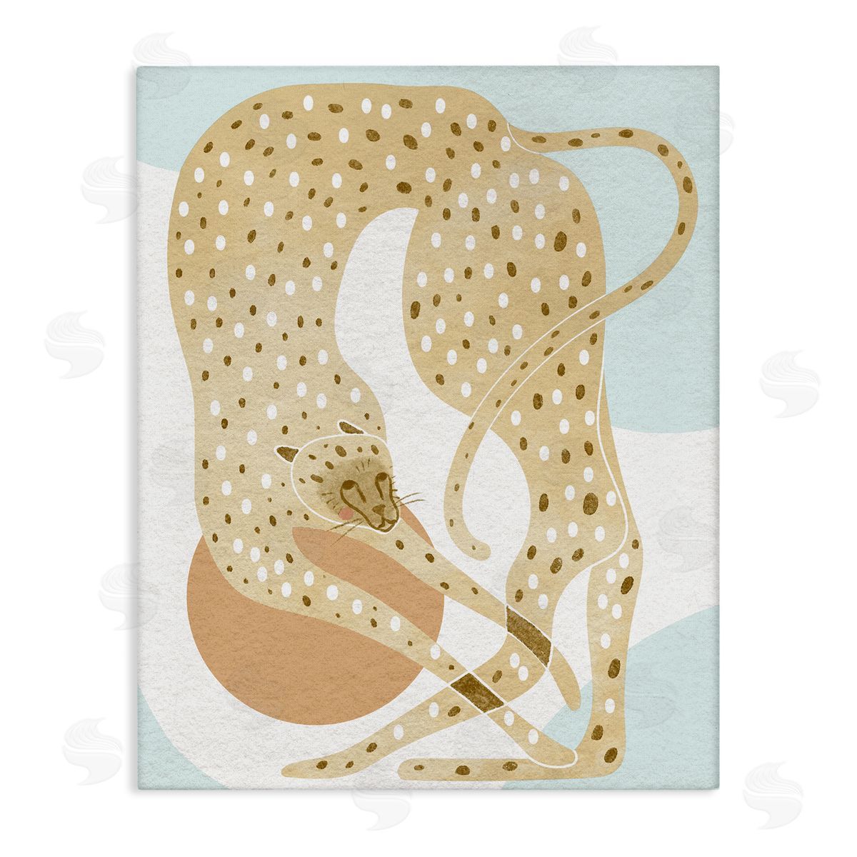 Stupell Studio Contemporary Cheetah Shapes