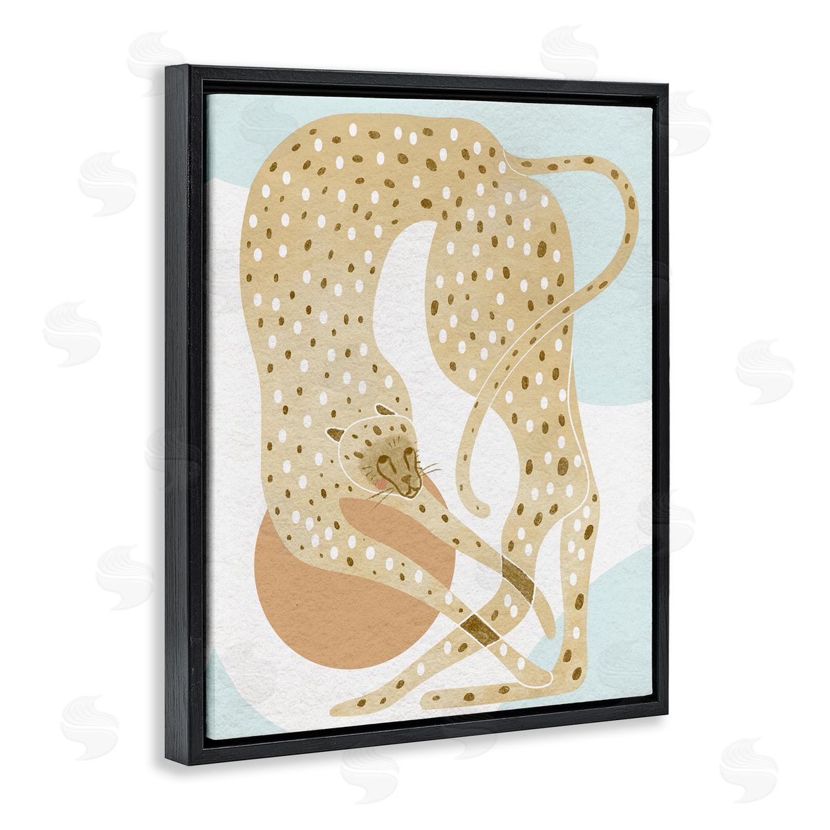 Stupell Studio Contemporary Cheetah Shapes
