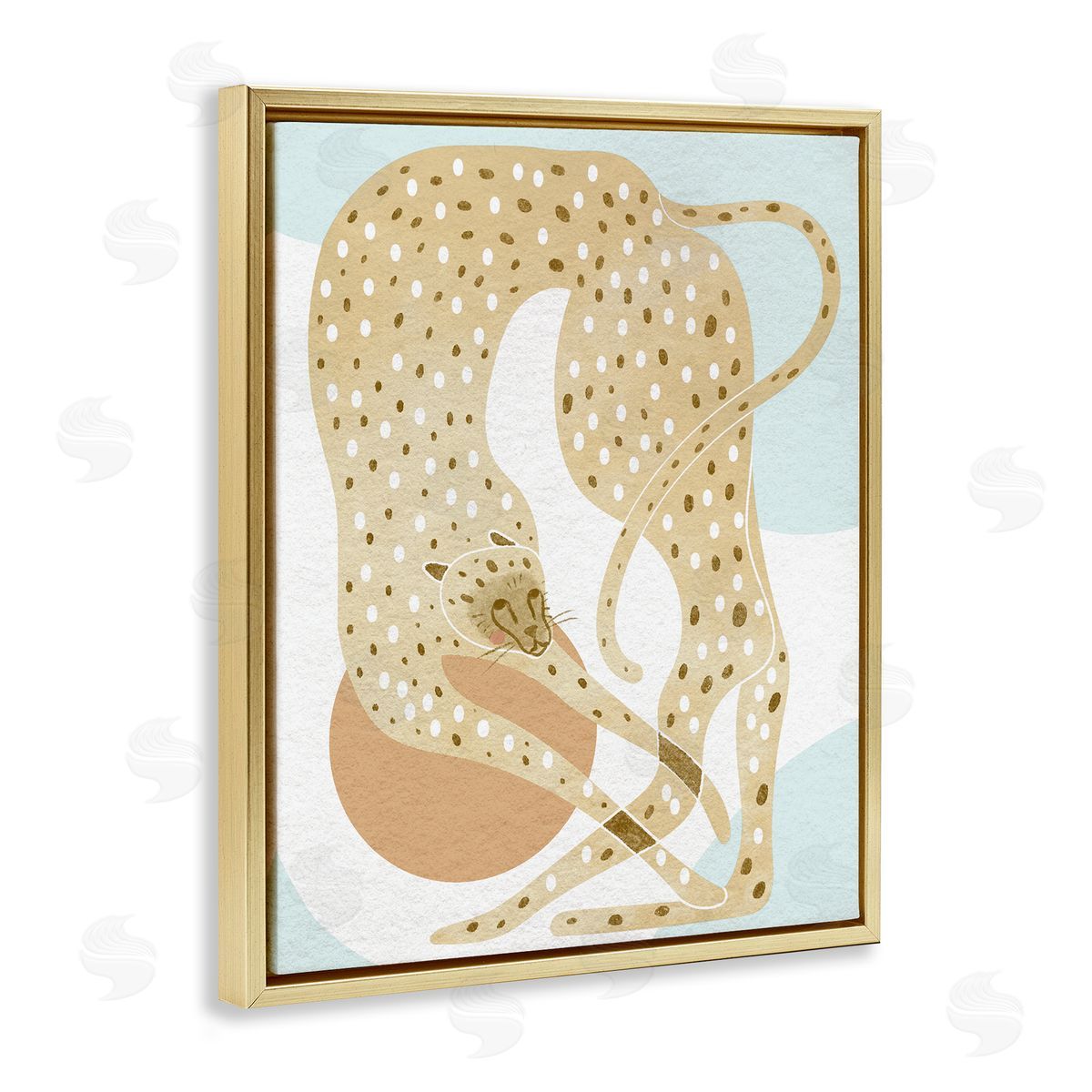 Stupell Studio Contemporary Cheetah Shapes