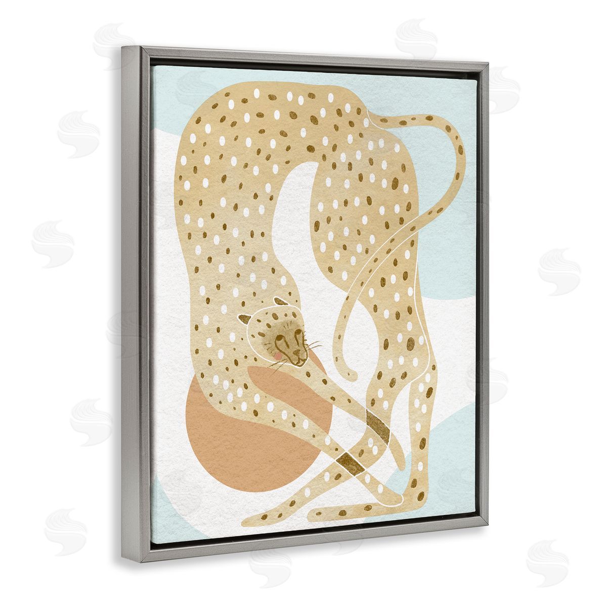 Stupell Studio Contemporary Cheetah Shapes