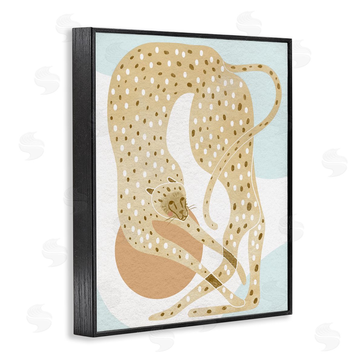 Stupell Studio Contemporary Cheetah Shapes