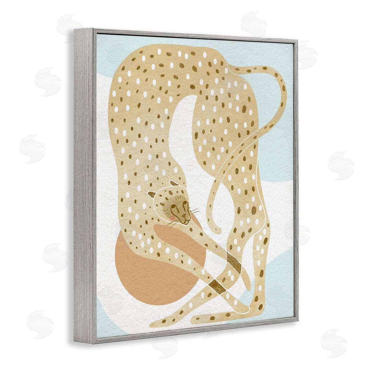 Stupell Studio Contemporary Cheetah Shapes