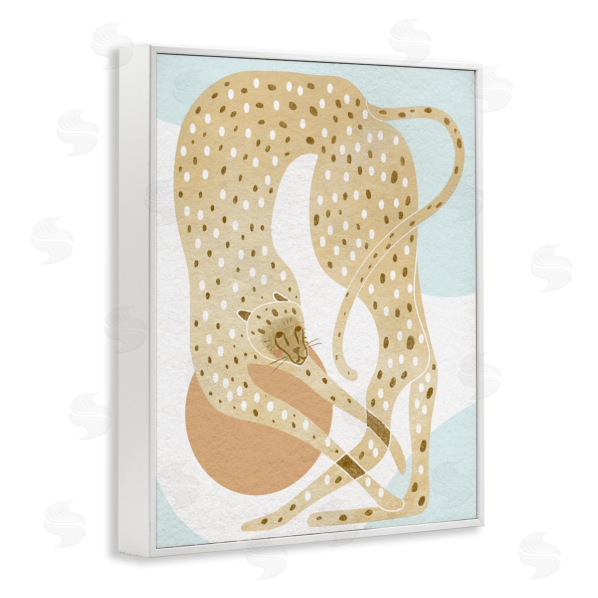 Stupell Studio Contemporary Cheetah Shapes