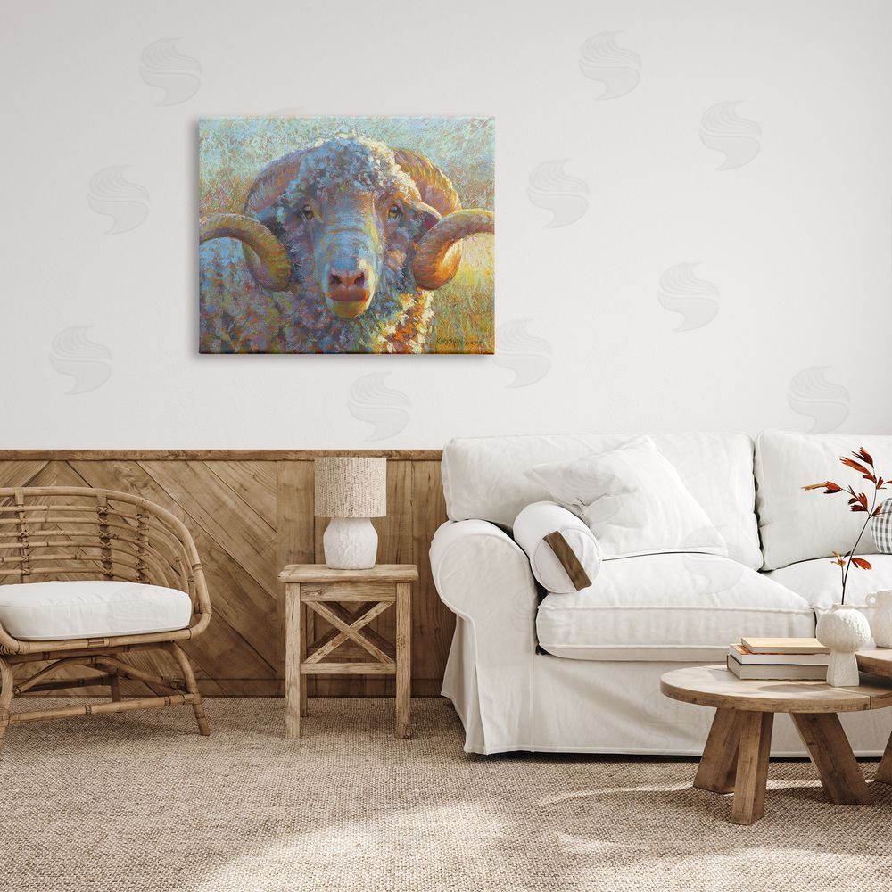 Rita Kirkman Country Sheep Modern Portrait