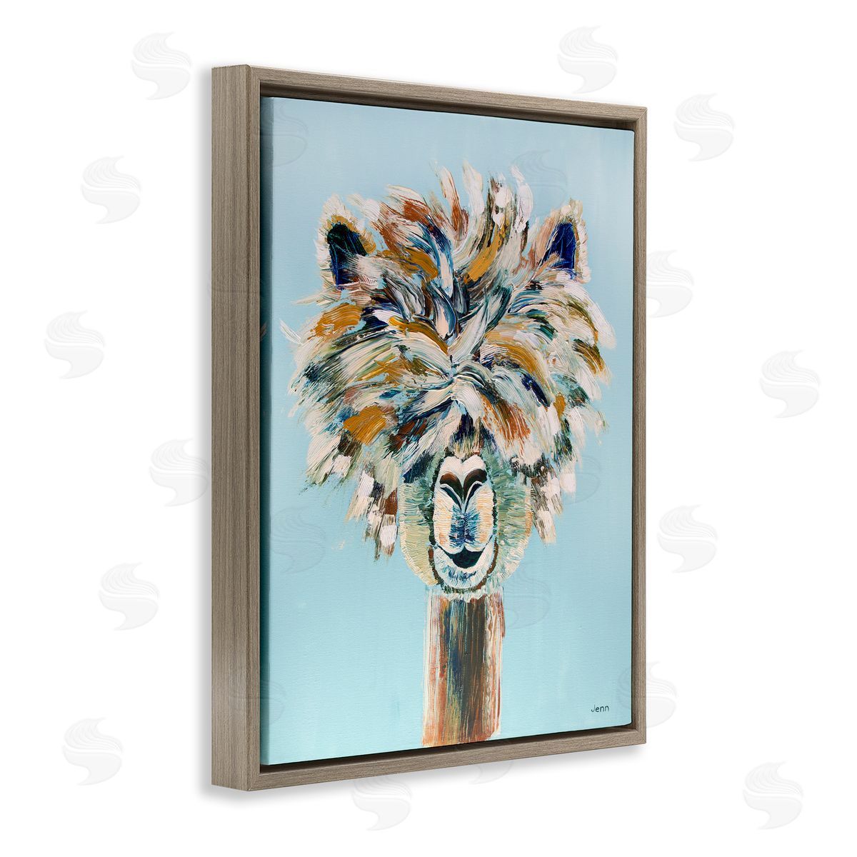 Jen Seeley Fluffy Alpaca Happy Animal