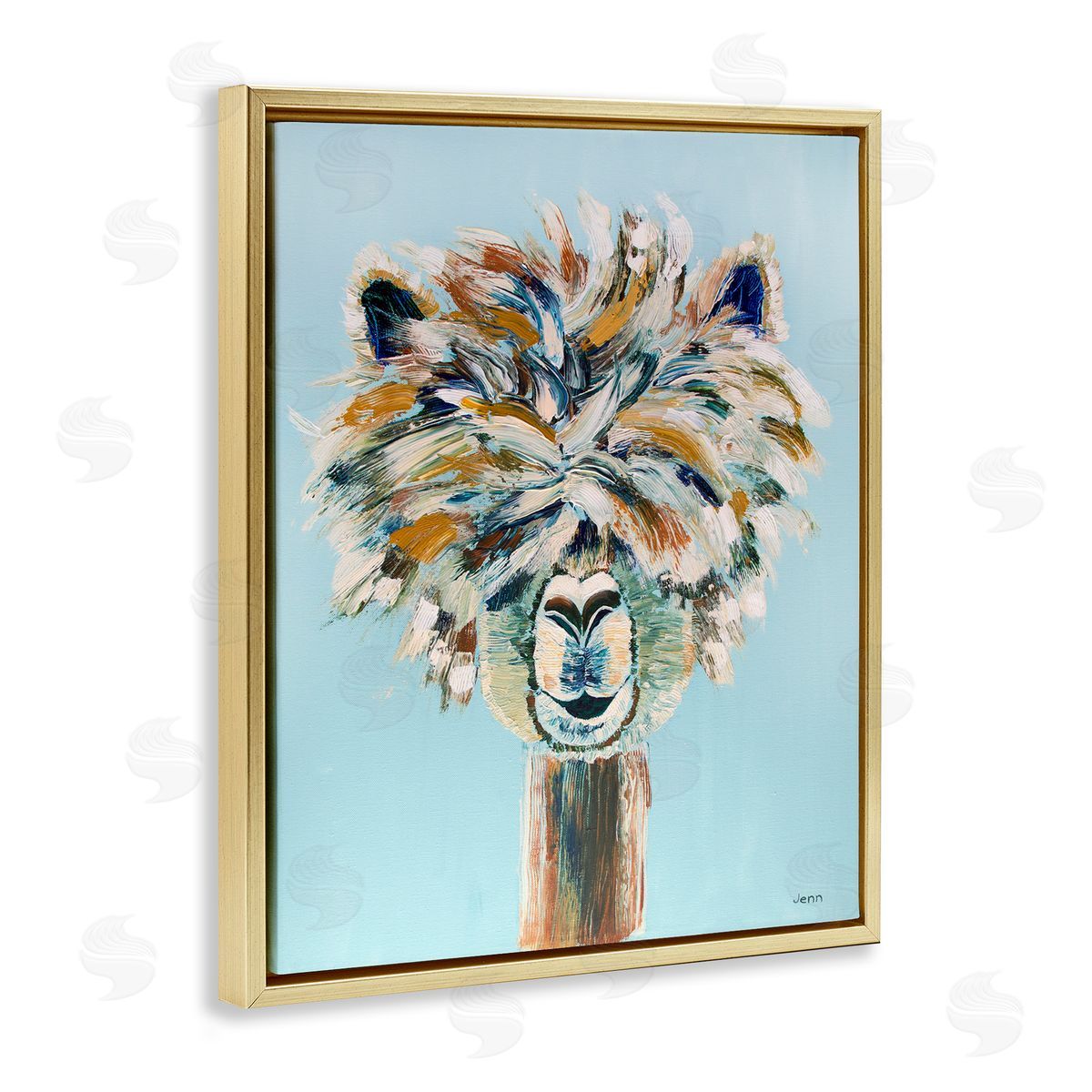 Jen Seeley Fluffy Alpaca Happy Animal