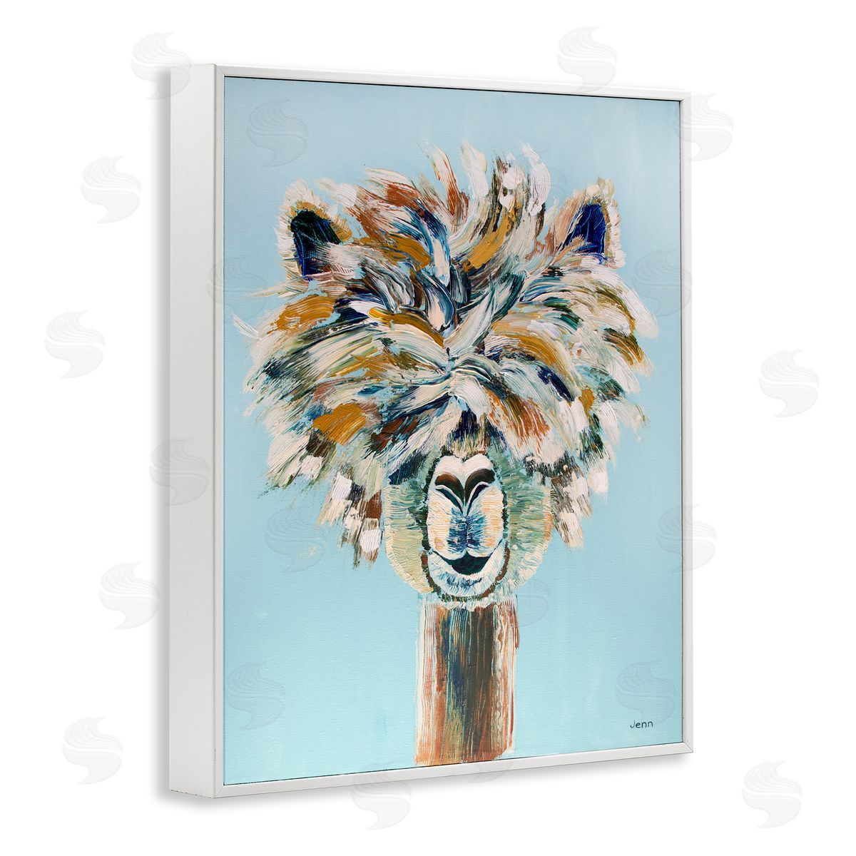 Jen Seeley Fluffy Alpaca Happy Animal