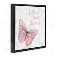 Carol Robinson | Follow Your Dreams Pink Butterfly