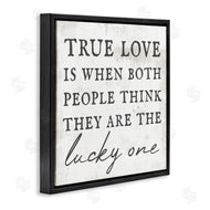 Stupell Studio | True Love Romantic Phrase