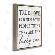 Stupell Studio | True Love Romantic Phrase