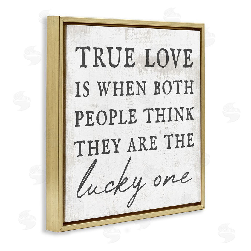 Stupell Studio | True Love Romantic Phrase