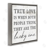 Stupell Studio | True Love Romantic Phrase
