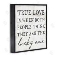 Stupell Studio | True Love Romantic Phrase