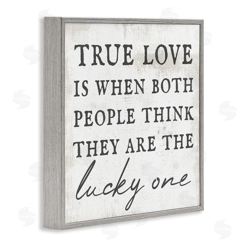 Stupell Studio | True Love Romantic Phrase