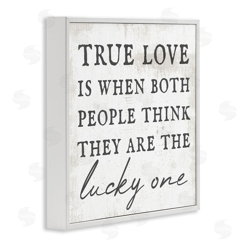 Stupell Studio | True Love Romantic Phrase