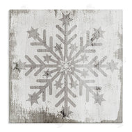 Stupell Studio | Winter Snowflake Distressed Pattern