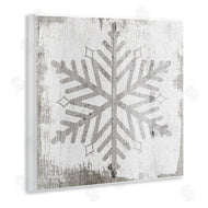 Stupell Studio | Winter Nature Snowflake Shape