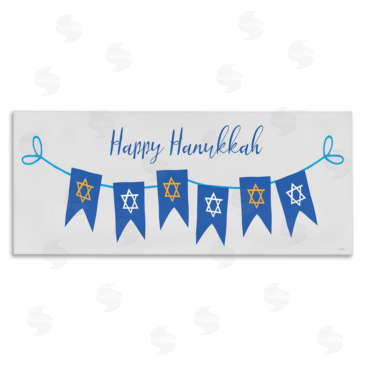 Yass Naffas Designs Happy Hanukkah Star Of David Banner