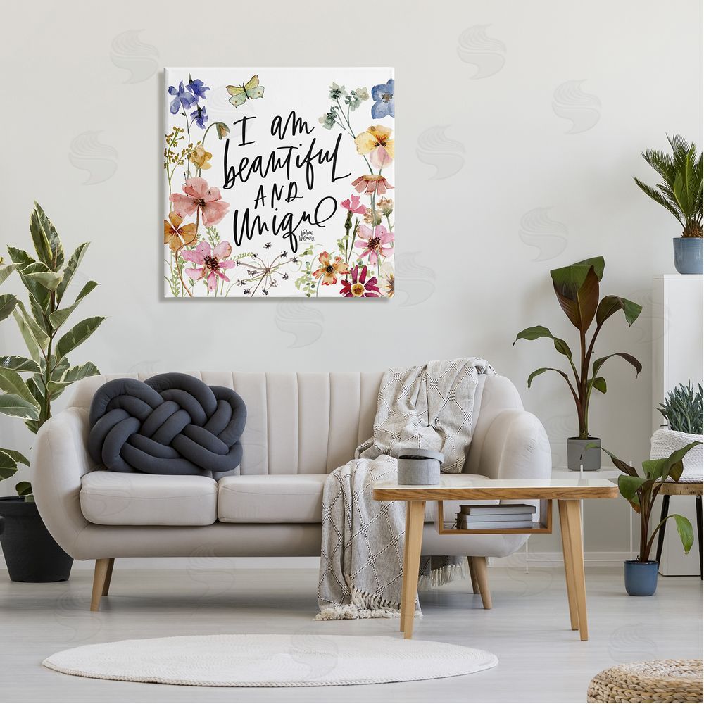 Valerie Wieners Beautiful & Unique Uplifting Nature Canvas Wall Art in Room