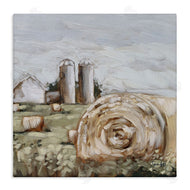 Sara G. Designs | Hay Bales Farmland Pasture