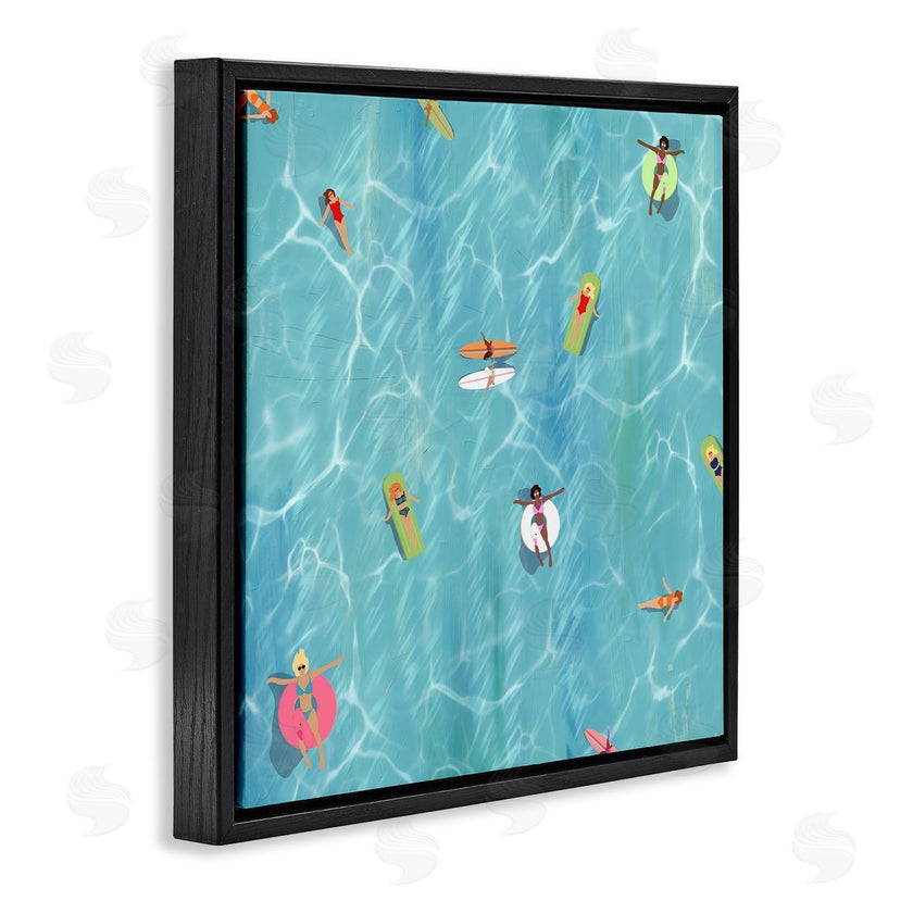 Ashley Singleton | Swimming Aerial Summer View