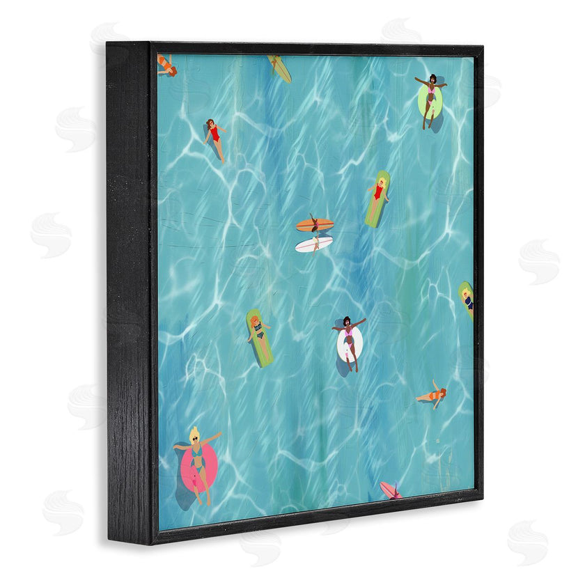 Ashley Singleton | Swimming Aerial Summer View