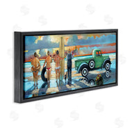 Ronald West | Butler Serving Beach Girls Scene