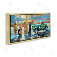 Ronald West | Butler Serving Beach Girls Scene