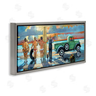Ronald West | Butler Serving Beach Girls Scene