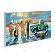 Ronald West | Butler Serving Beach Girls Scene