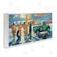 Ronald West | Butler Serving Beach Girls Scene