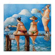 Ronald West | Whimsical Summer Beach Ladies