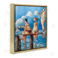 Ronald West | Whimsical Summer Beach Ladies