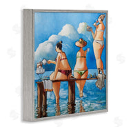 Ronald West | Whimsical Summer Beach Ladies