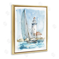 Ethan Harper | Nautical Sailboat & Lighthouse