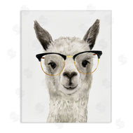 Victoria Borges | Hipster Llama In Glasses