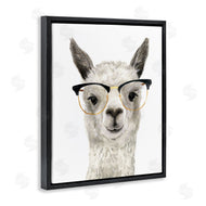 Victoria Borges | Hipster Llama In Glasses