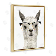 Victoria Borges | Hipster Llama In Glasses