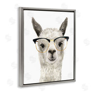 Victoria Borges | Hipster Llama In Glasses