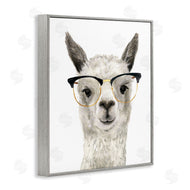 Victoria Borges | Hipster Llama In Glasses