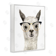 Victoria Borges | Hipster Llama In Glasses