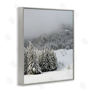 Stupell Studio | Winter Snowscape Woodland Trees