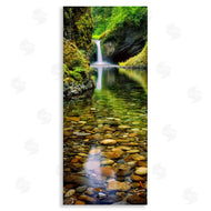 Dennis Frates | Clear Stream Waterfall Photography