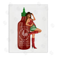 Ziwei Li | Southern Girl Hot Sauce Bottle