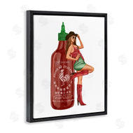 Ziwei Li | Southern Girl Hot Sauce Bottle